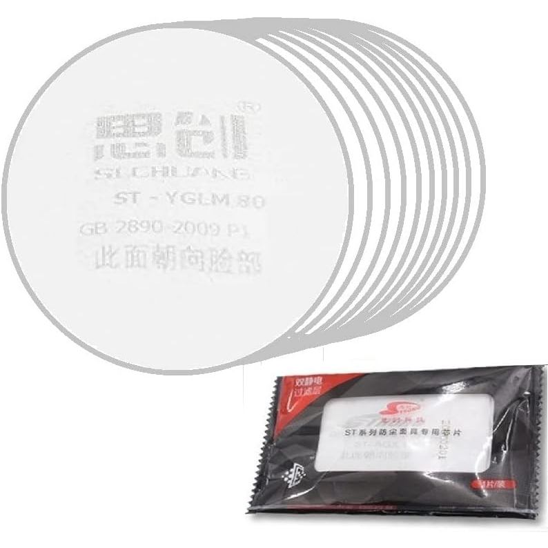 Strong 20 แพ็ค Pre-filter Organic Vapor Cartridge Respirator Filter cotton สําหรับ PA-1 P-B-1 P-K-1 