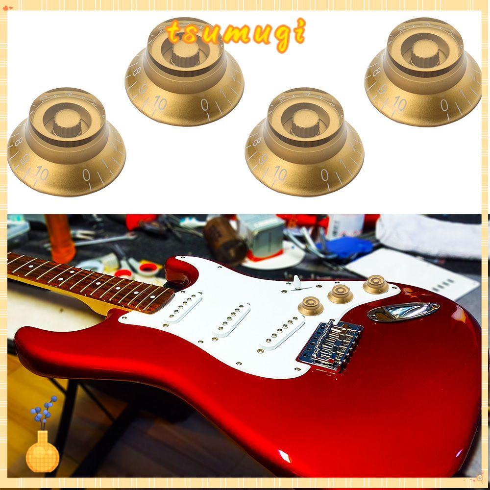 TSUMUGI Tone Volume Knob เปลี่ยนกีตาร์อุปกรณ์เสริมปฏิบัติ Bass Tuning Switch สําหรับ Les Paul LP