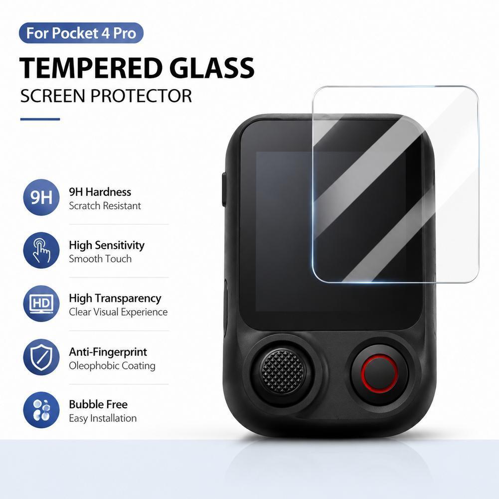 สําหรับ Dji Osmo Pocket 4 Pro Frametap Viewfinder Remote Glass Tempered Proof Quick กันกระแทก T8q4