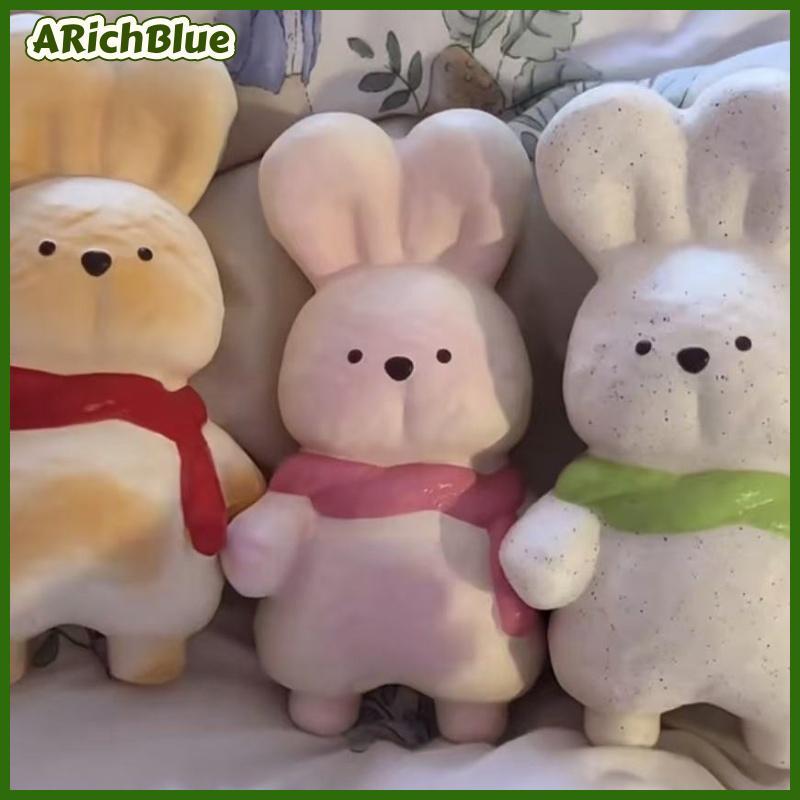 <Arichsing> นุ่ม Squishy ขนมปังกระต่ายของเล่นช้า Rising น่ารักผ้าพันคอออกแบบบีบ Fidget ของเล่นเด็กวันเกิดกลับของขวัญลดราคา