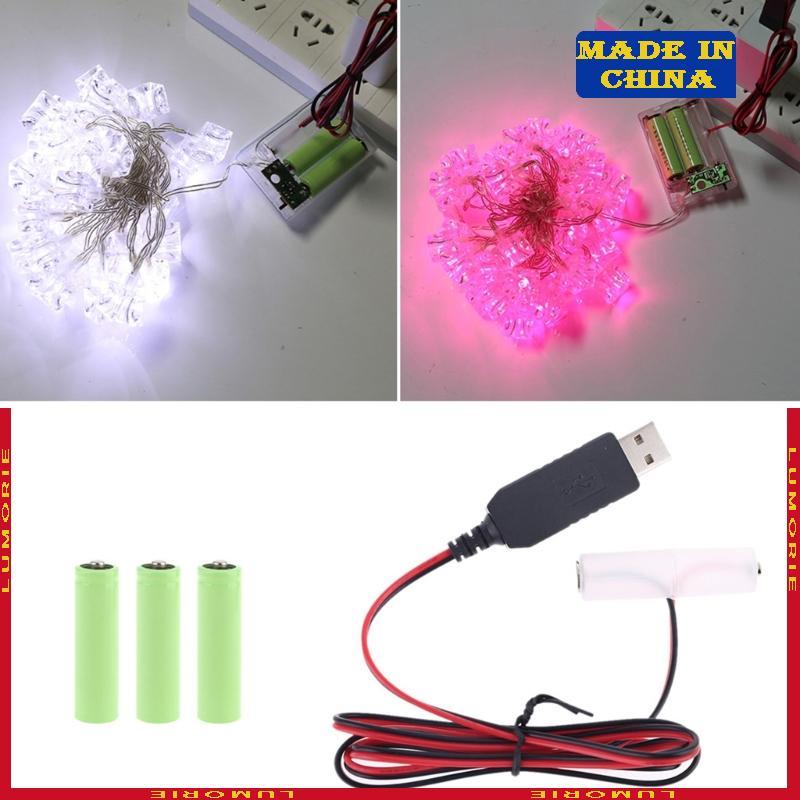 สายกําจัด LUMI พร้อมตัวแปลง Type-C USB หรืออินพุต Type-C 5V2A
