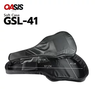 ⚡มีส่งด่วน⚡ กระเป๋ากีต้าร์โปร่ง 41 นิ้ว บุฟองน้ํา OASIS GSL-41 กระเป๋ากีตาร์โปร่ง 41 นิ้ว กระเป๋ากีต้าร์โปร่งบุฟองน้ำ
