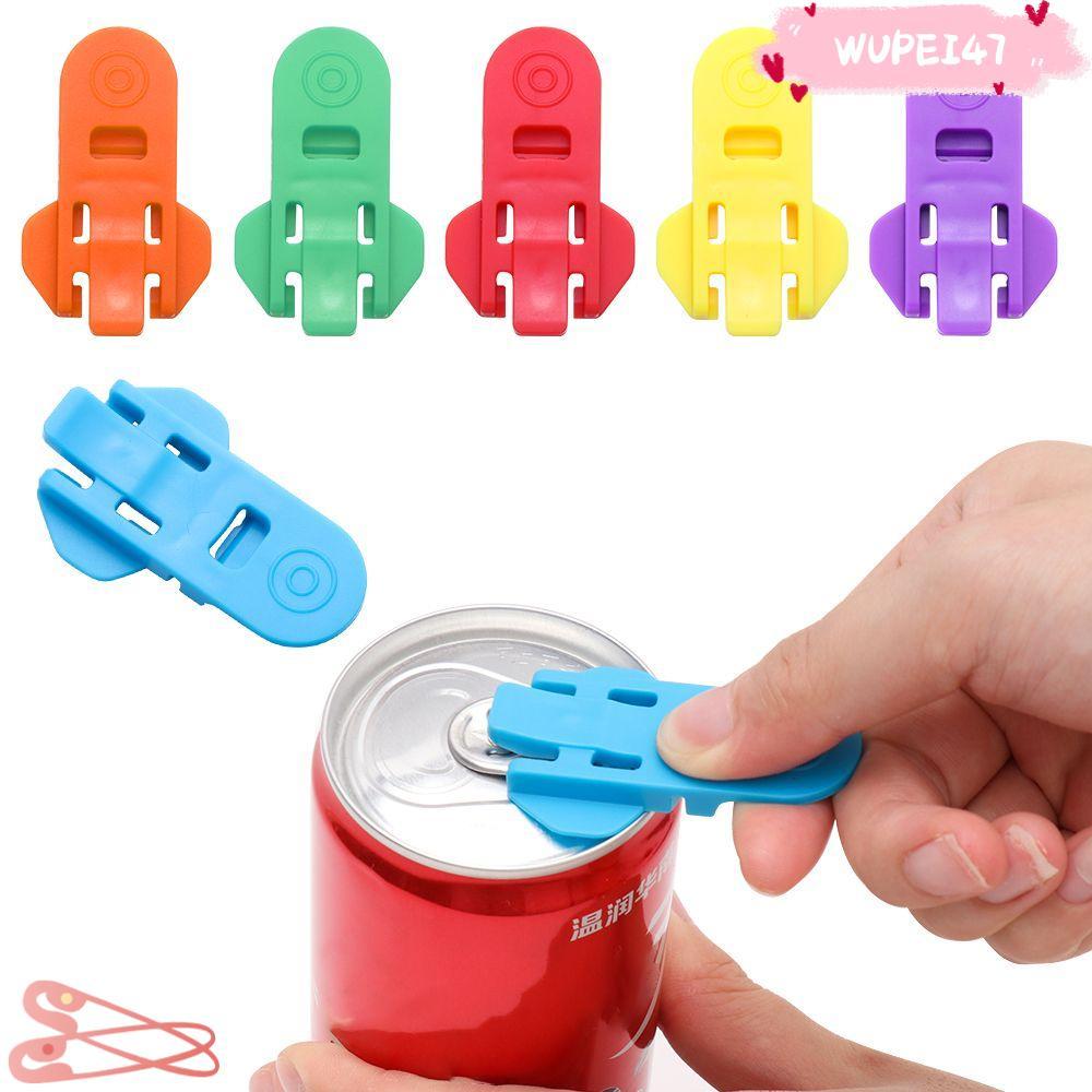 WUPEI47AD Easy Can Opener Camping เครื่องมือครัวเครื่องมือแบบพกพา Jars Corkscrew
