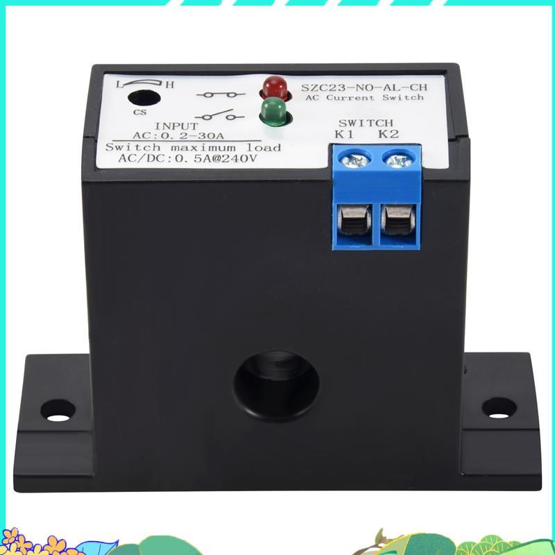 Current Mutual Induction Switch SZC23-NO-AL-CH ปกติเปิด Current Detection SWITCH สําหรับ AC Current 