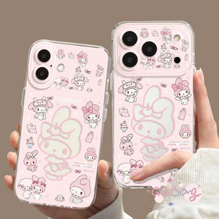 สำหรับIPhone 17 16 15 13 11 Air 12 14 Pro Max X XR 7 6 6S 16 15 8 Plus SEเคสใสทัชชาย ลายการ์ตูน หลายลายให้เลือก สวยทนทาน