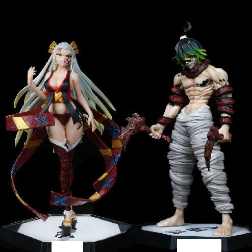 ขายร้อน-Demon Slayer Kimetsu ไม่มี Yaiba GK รูป Upper Moon หก Daki & Gyutaro อะนิเมะรูปปั้นสะสม