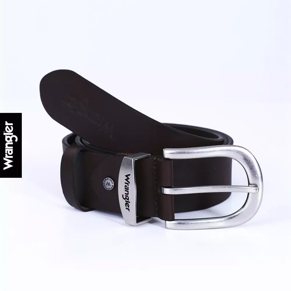 WRANGLER เข็มขัดผู้ชาย รุ่น WR S126MBELN01 สีน้ำตาล
