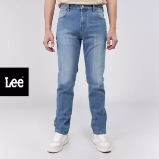 LEE กางเกงยีนส์ผู้ชาย เอวกลาง ทรงเข้ารูป Zed รุ่น LE S626MZEDF06 สียีนส์อ่อน