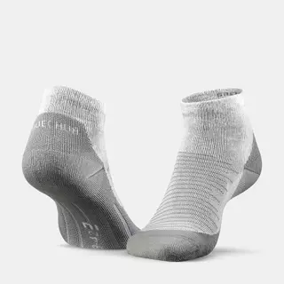 Decathlon Socks Hike 100 Mid 2-Pack ถุงเท้าหุ้มข้อเดินป่ารุ่น 100 แพ็ค 2 คู่ - Grey