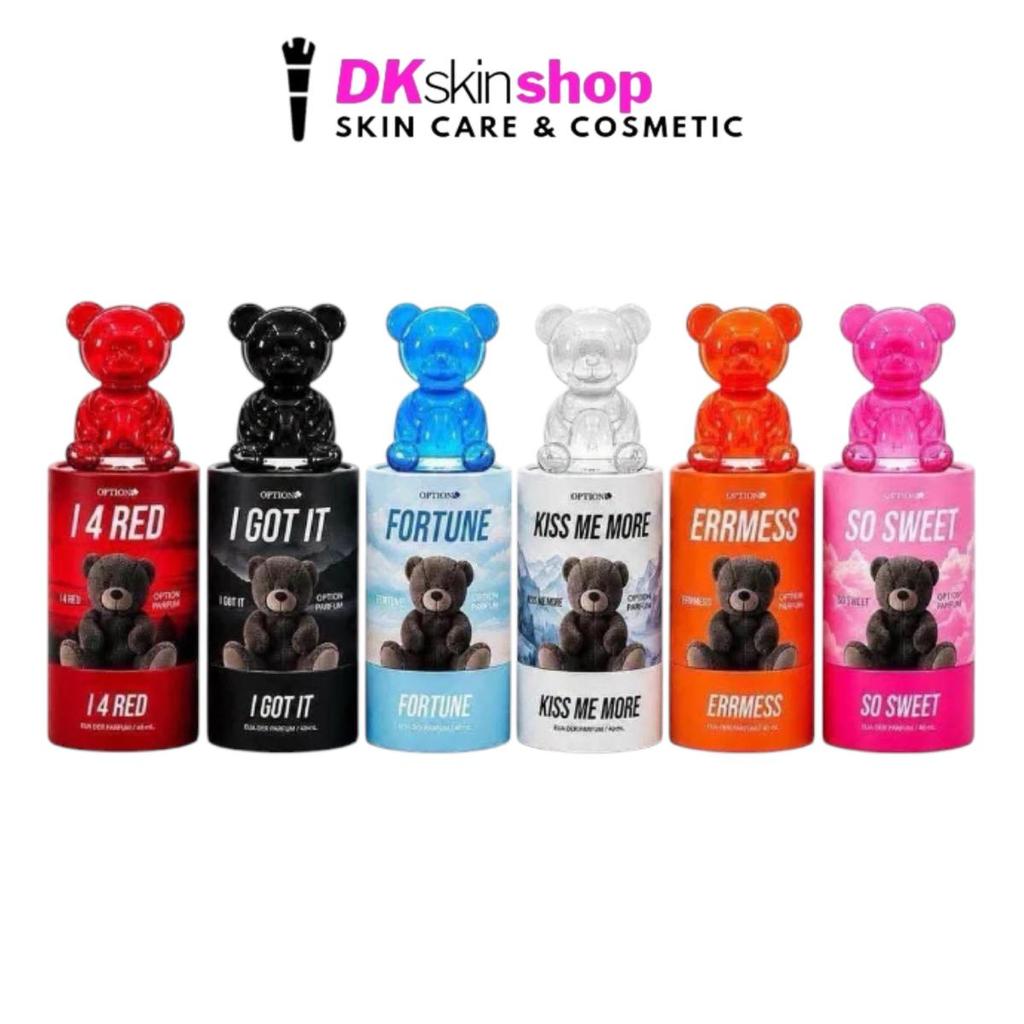 น้ำหอม ออฟชั่น คอลเลคชั่นหมี OPTION PARFUM (ปริมาณ 40ml.) มีให้เลือก 6 กลิ่น