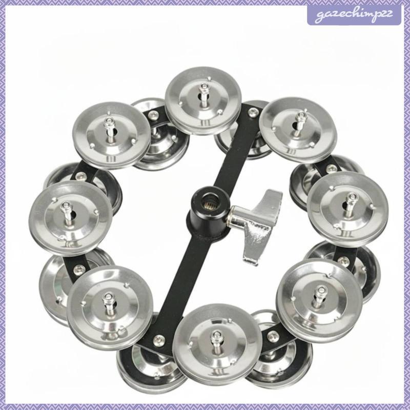 [Gazechimp] Double Layer Cymbal Percussion Bell Drum Cymbal Instrument Chime อุปกรณ์เสริมสําหรับกลอง