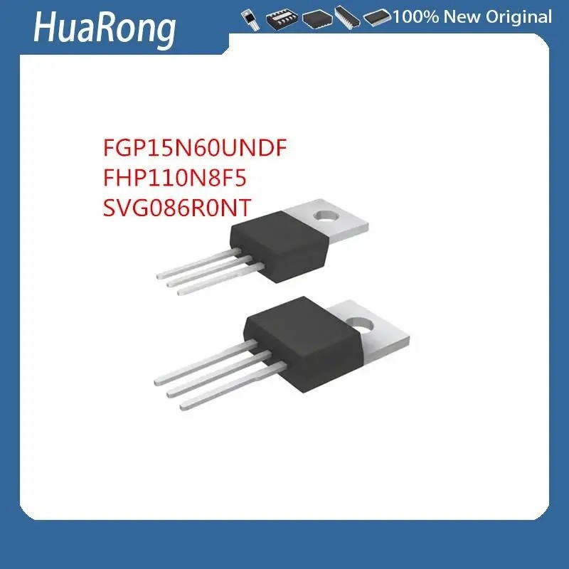 5 ชิ้น/แบทช์ FGP15N60UNDF FGP15N60 MOS FHP110N8F5 SVG086R0NT TO-220