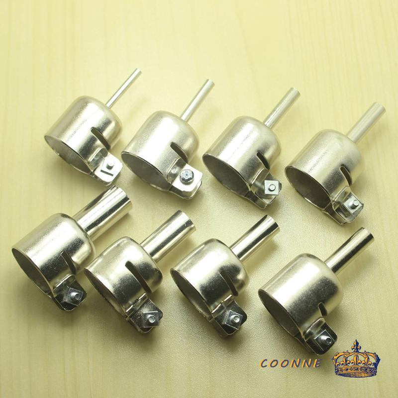 Coonn 3 4 5 6 7 8 10 12 มม.หัวฉีดความร้อนสําหรับ Hot Air Soldering Station 858A 858D