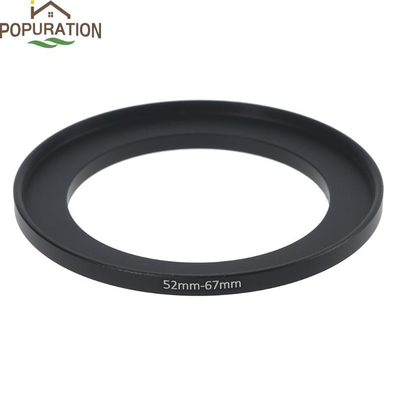 POP Metal 52mm-67mm Step Up Filter Lens Ring Adapter 52-67 mm 52 ถึง 67 Stepping