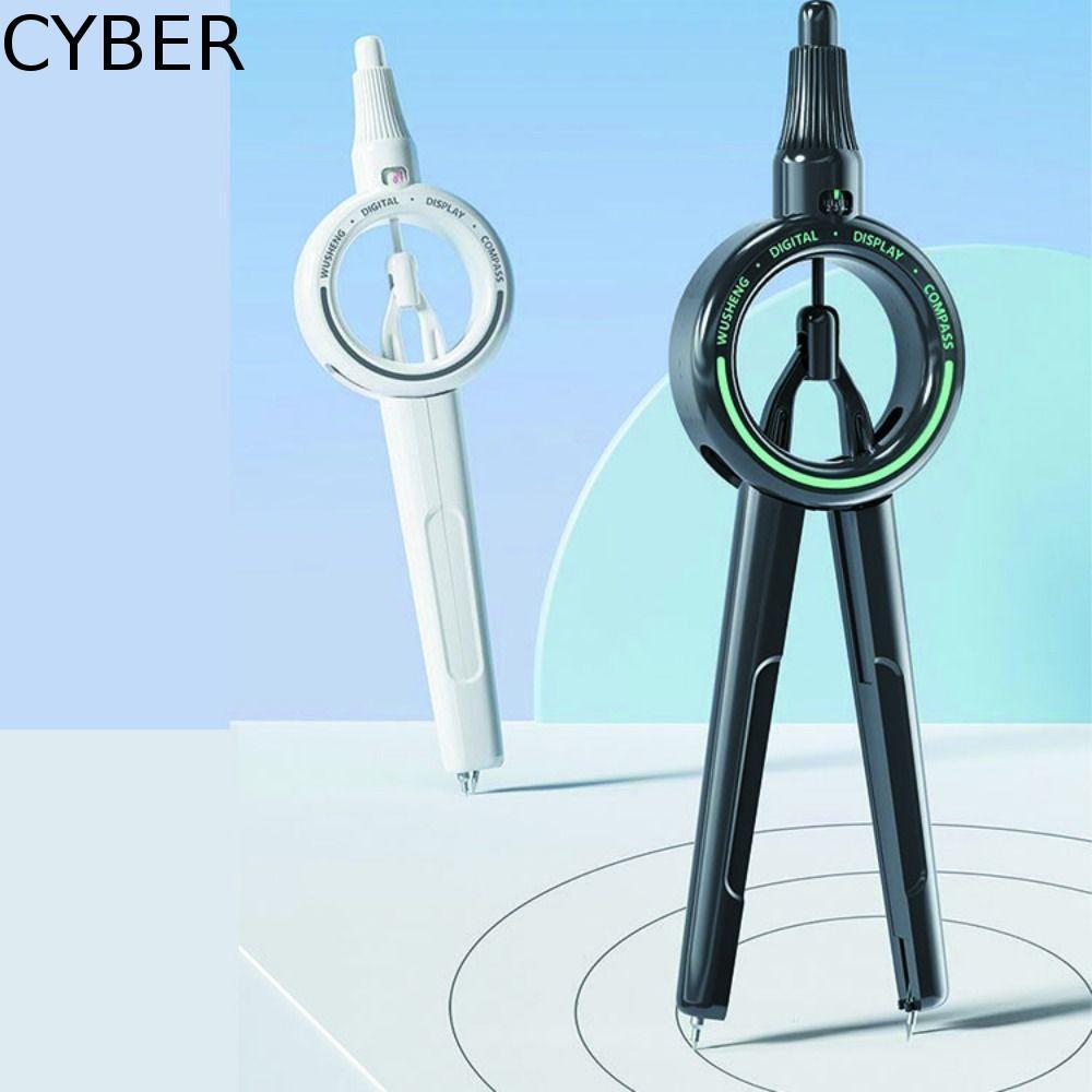 CYBER Circle Drawing Gauge, Press Type Drafting Drawing Digital Display Compass, Precision Engineeri