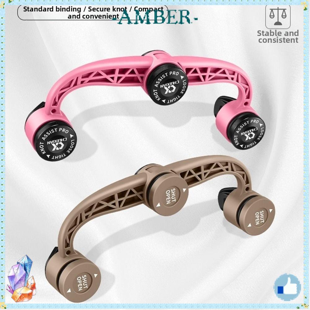 เครื่องมือตกปลา AMBER การเชื่อมต่อผู้นํา GT FG PR Knotting|Professional Knot Assist เส้นลวด Bobbin W