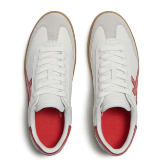 FITFLOP THE DASH T-TOE SNEAKERS รองเท้าผ้าใบผู้ชาย รุ่น A6D-D82 สี URBAN WHITE/RED