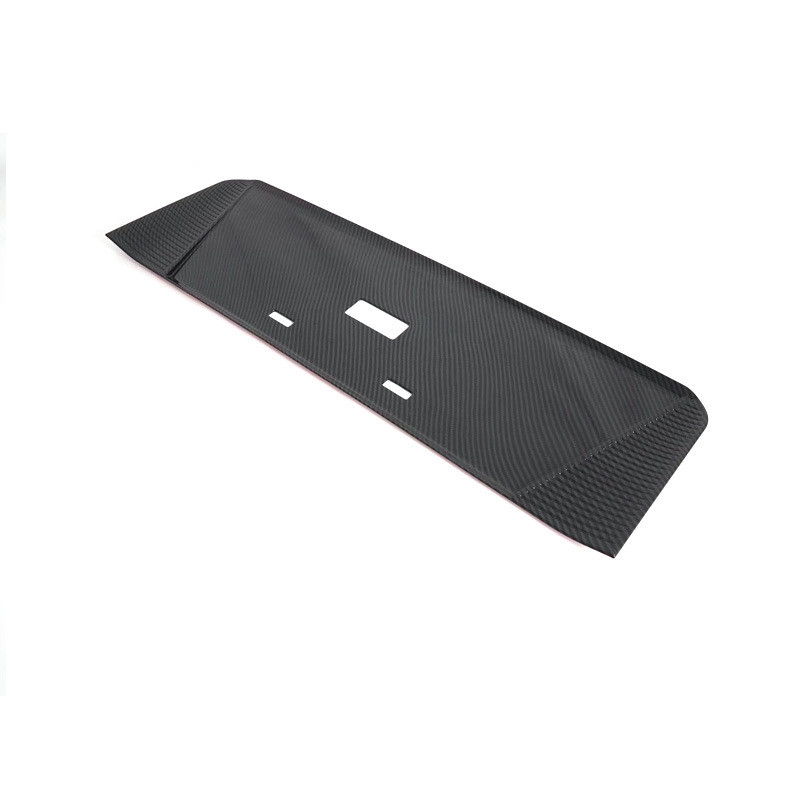 ขายร้อน-19-22 Toyota Hiace Hiace 300 Series กรอบป้ายทะเบียนด้านหลังกรอบป้ายทะเบียนกันชนด้านหลังกรอบป