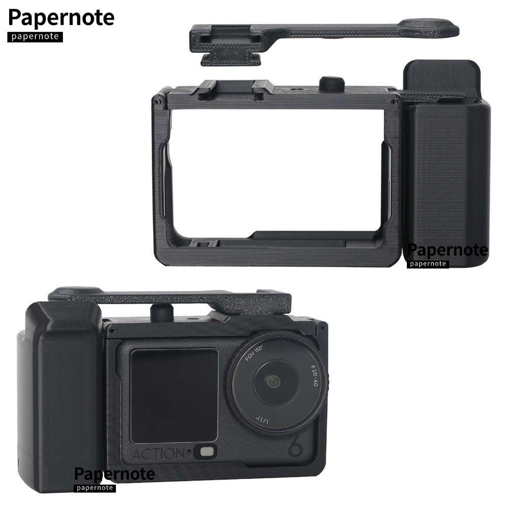 PAPERNOTE Xplorer Grip Kit กรอบกล้อง,พลาสติก Quick Release กล้อง Grip Handle, ปุ่มชัตเตอร์น้ําหนักเบ