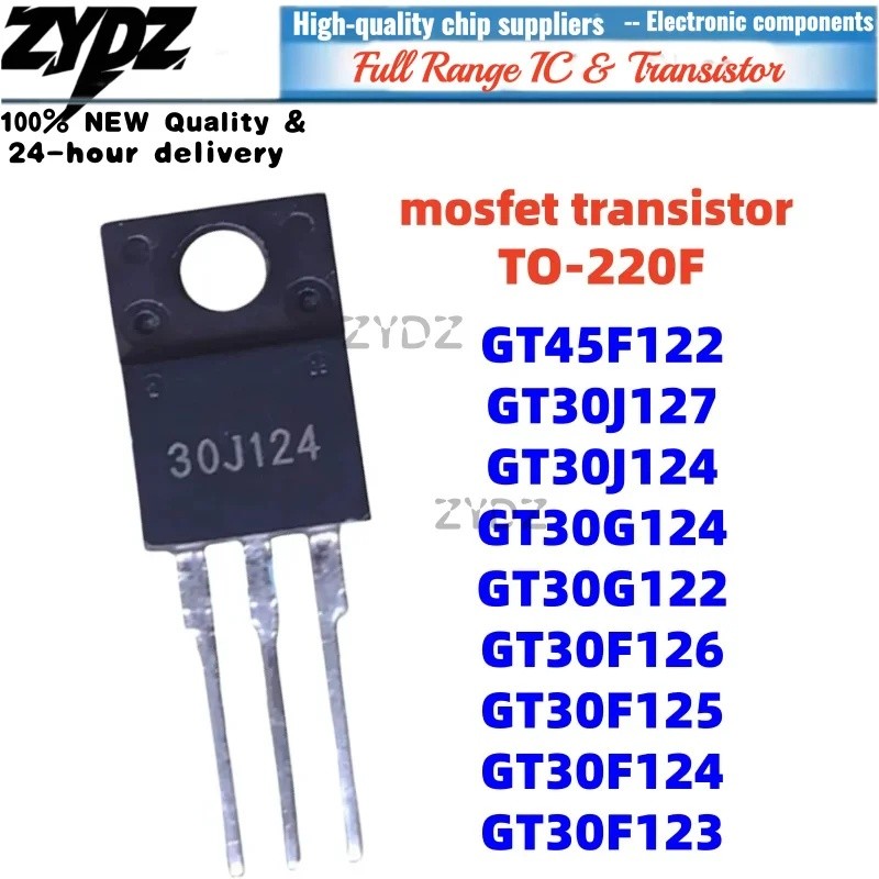 1-5PCS GT30F125 GT30F126 GT30G124 GT30J124 TO-220F GT30F123 GT30J127 GT45F122 GT30F124 GT30G122 ขายส