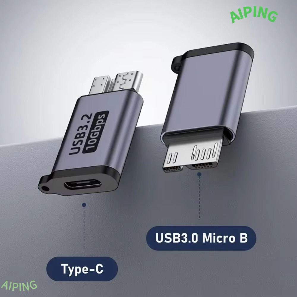 NG1ZX อะแดปเตอร์ USB 3.0 Micro B ความเร็วสูง USB 3.0 มาตรฐาน USB C อะแดปเตอร์หญิง,ขั้วต่อ Type-C ขนา