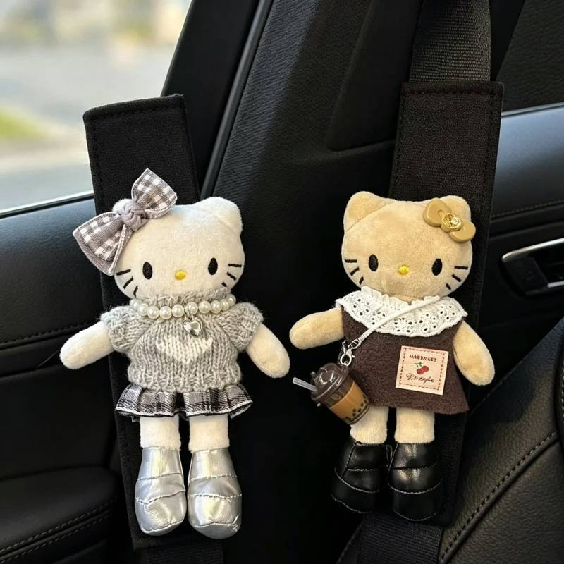 New Long Leg KT Car Safety Belt Shoulder Pad Cover Safety Belt Decorations Anti-Wear Clothes Shoulde