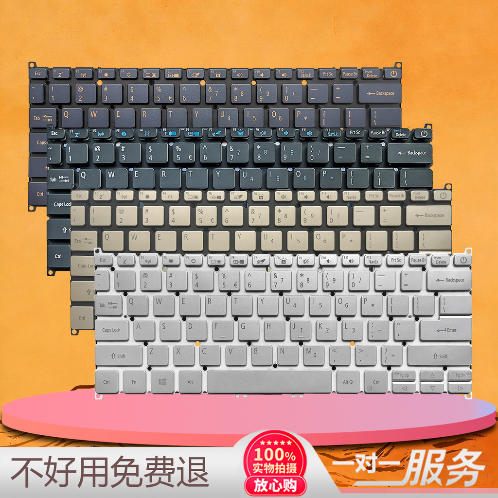 AU Acer Hummingbird Swift3 SF313-51T/51-520B/50P6 N18H2 N17W3 คีย์บอร์ด Acer