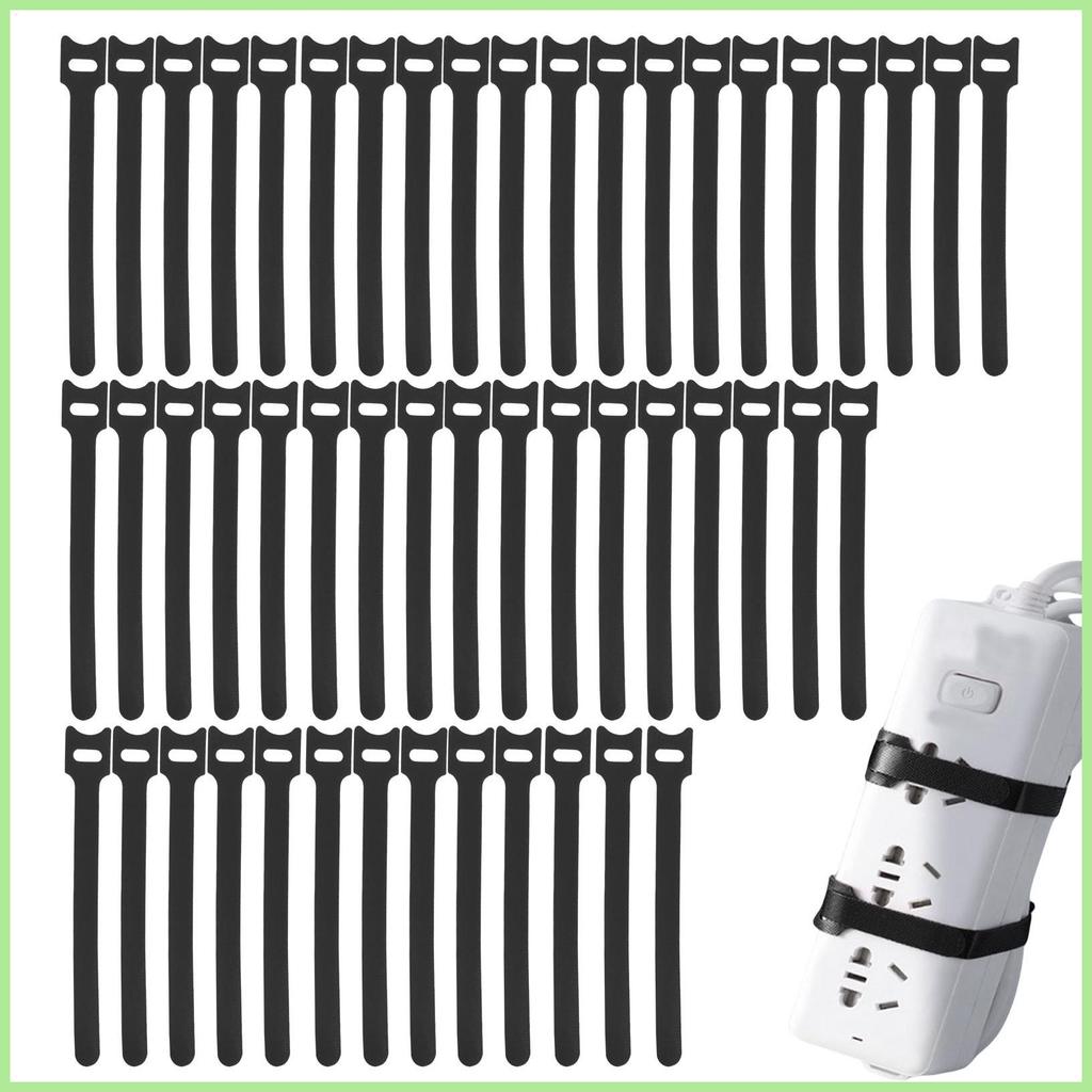 สาย Zip Ties Reusable Zip Ties Cable Management Cord Organizer ไนลอนสายผูกสําหรับโฮมออฟฟิศ werfhmy