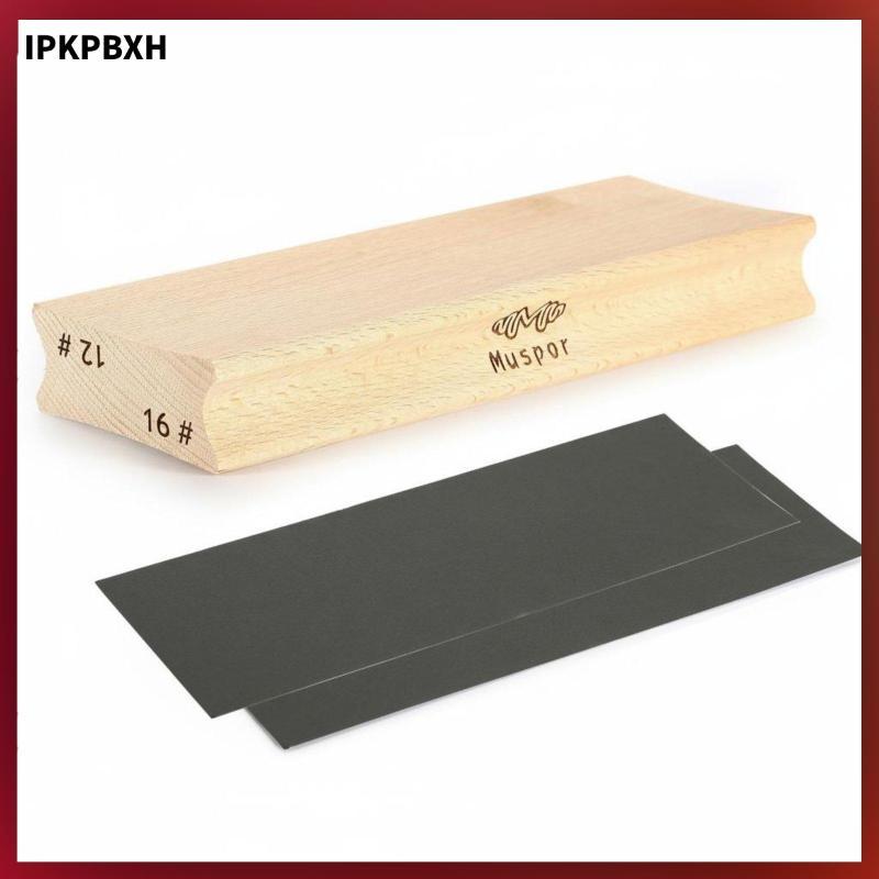 [MAGIDEAL] Maple Wood Fret Leveling Block Guitar Fretboard Sanding Tool for Acoustic and Electric Guitar Fret Repair Projects