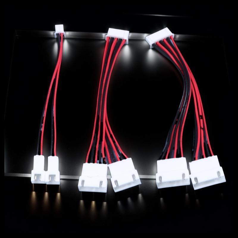 NEWSD XH2.54MM Y-Splitter สายชาย 2 หญิง 26AWG สายไฟ 2/3/4/5/6 Pin Splitter สายอะแดปเตอร์ DDC