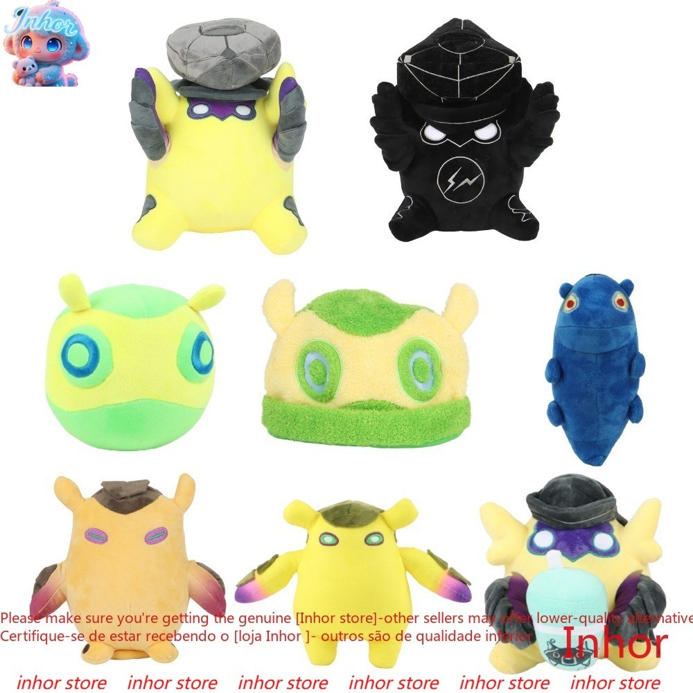 VALORANT Gekko ตุ๊กตาตุ๊กตา Super Soft Wingman Dizzy Mosh ตุ๊กตาของเล่นตุ๊กตาน่ารักสําหรับสาวแฟนเด็ก