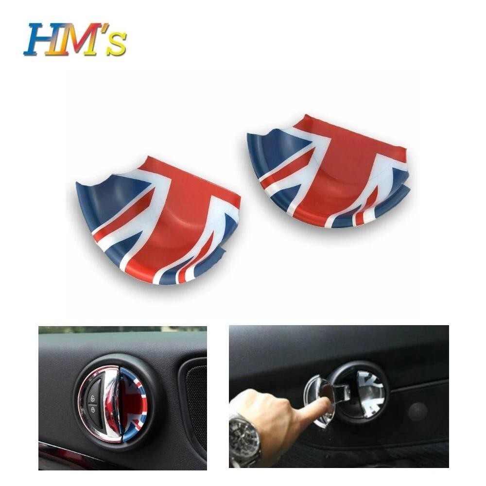 สําหรับ MINI Cooper F56 ตกแต่งภายในรถจัดแต่งทรงผม Decals สําหรับ MINI Cooper อุปกรณ์เสริมประตูสติกเก
