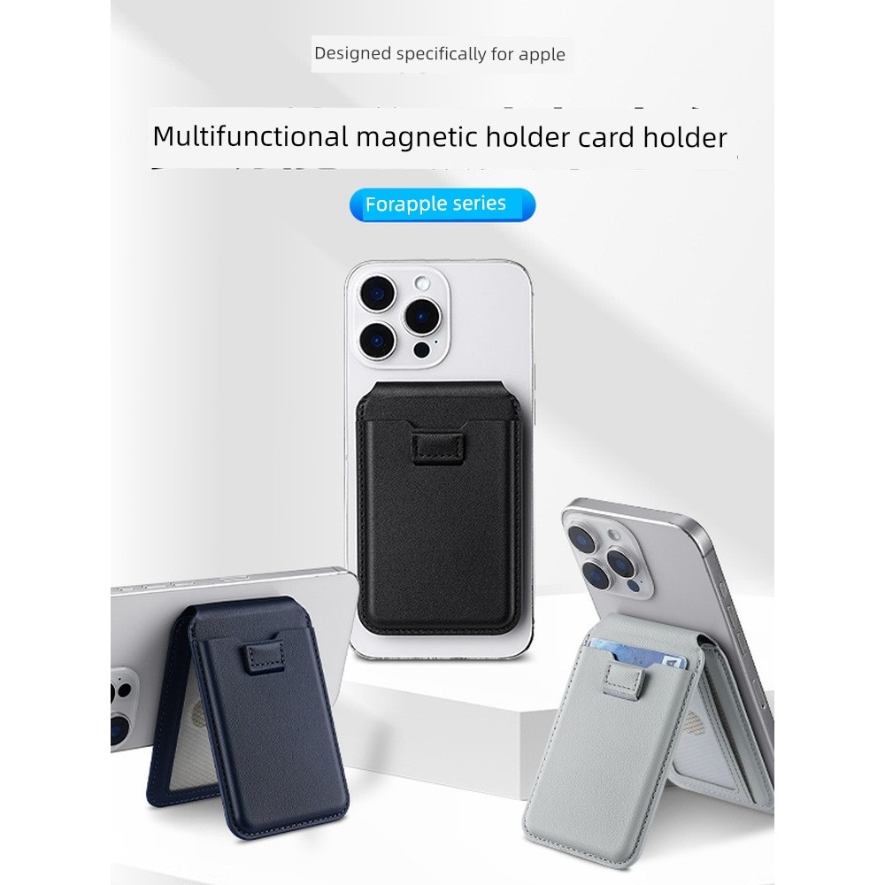wallet magsafe true money wallet ใหม่แม่เหล็กผู้ถือบัตรผู้ถือโทรศัพท์มือถือแม่เหล็กดึงออกผู้ถือบัตรแ