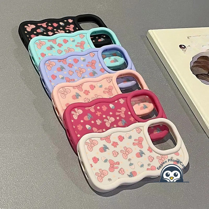 น่ารักสตรอเบอร์รี่ Macaron สําหรับ Vivo iQOO Z10 NEO 10 PRO Z9S Z9 Lite Z7 Pro Z7i T3 Ultra Lite T3X