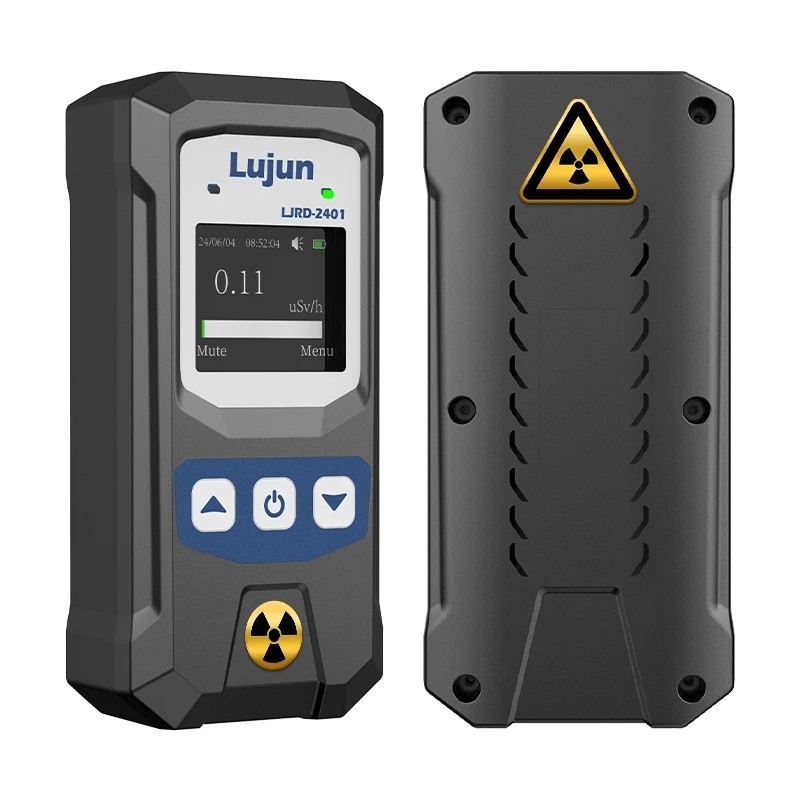 XY2F ความแม่นยําสูงมือถือเครื่องตรวจจับรังสีนิวเคลียร์ X Ray Beta Ray Gamma Ray แบบพกพา Dosimeter กา