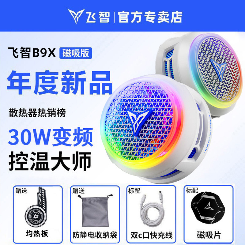 Feizhi B9X หม้อน้ําโทรศัพท์มือถือแม่เหล็ก Silent Semiconductor Refrigeration Freezing Cooling Handy 