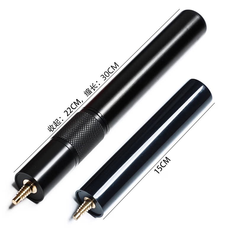 OMIN Mystery Billiard Cue Metal Retractor Extender Snooker Cue ด้านหลังบิลเลียด Cue Extension Handle