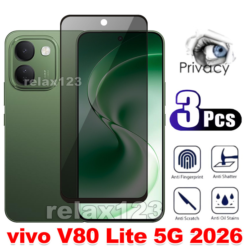 สําหรับ vivo V80 Lite 5G 3PCS Anti-spy ความเป็นส่วนตัวสําหรับ Vivo V80 Lite VIVO V80Lite VivoV80Lite