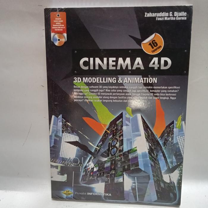 ต้นฉบับ CINEMA 4D 3D MODELING & ANIMATION BONUS CD ZAHARUDDIN