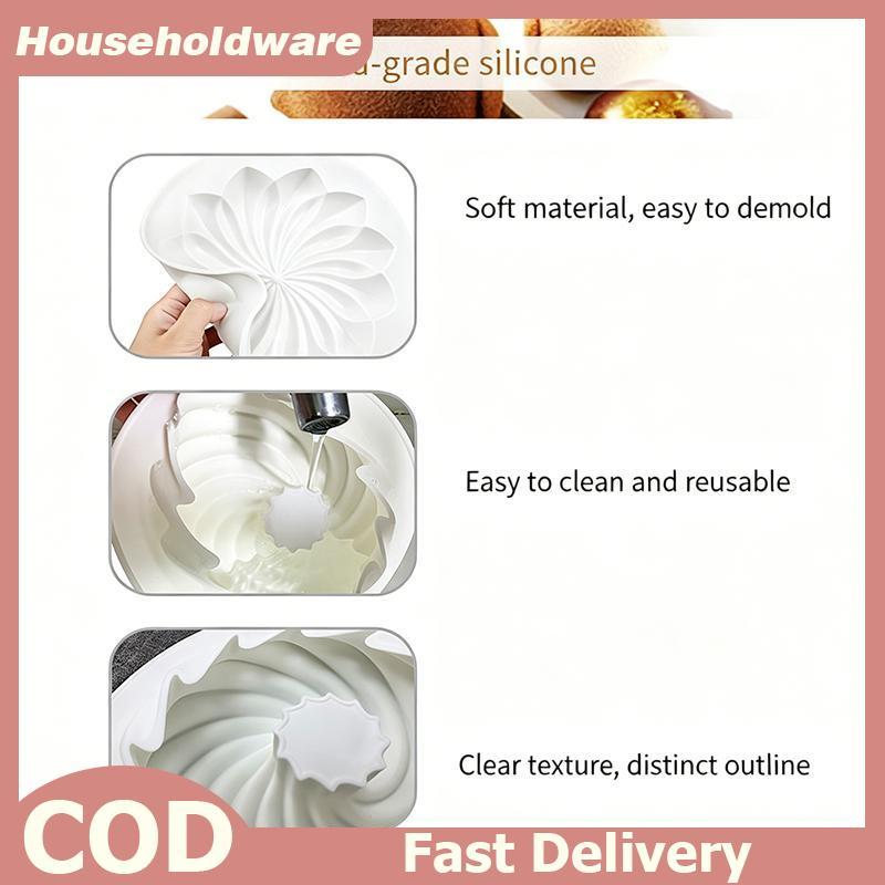 Hdth 15 Cavity เฮเซลนัทซิลิโคนแม่พิมพ์ 3D Acorn Chestnut Mousse เค้ก Pan Nonstick สําหรับช็อกโกแลต C