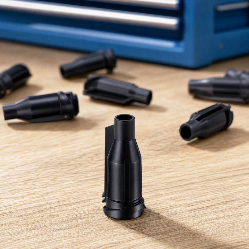 250 ชิ้น Luer Lock Dispensing หมวกสีดํา huyisheng