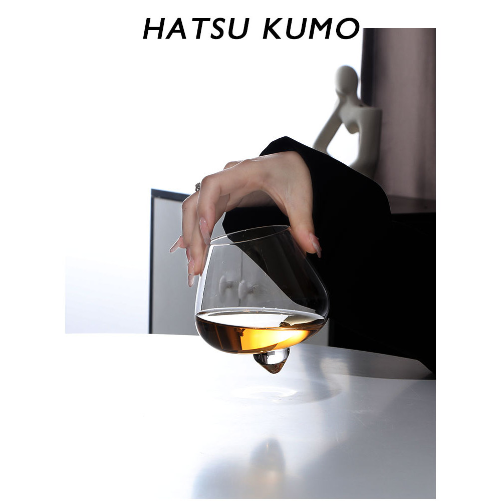 ปลายนิ้ว Toggle Glass Wake Up Wine/ROLL Brandy Glass Chenyi กลิ่นแก้วคริสตัลแก้วไวน์ Cognac