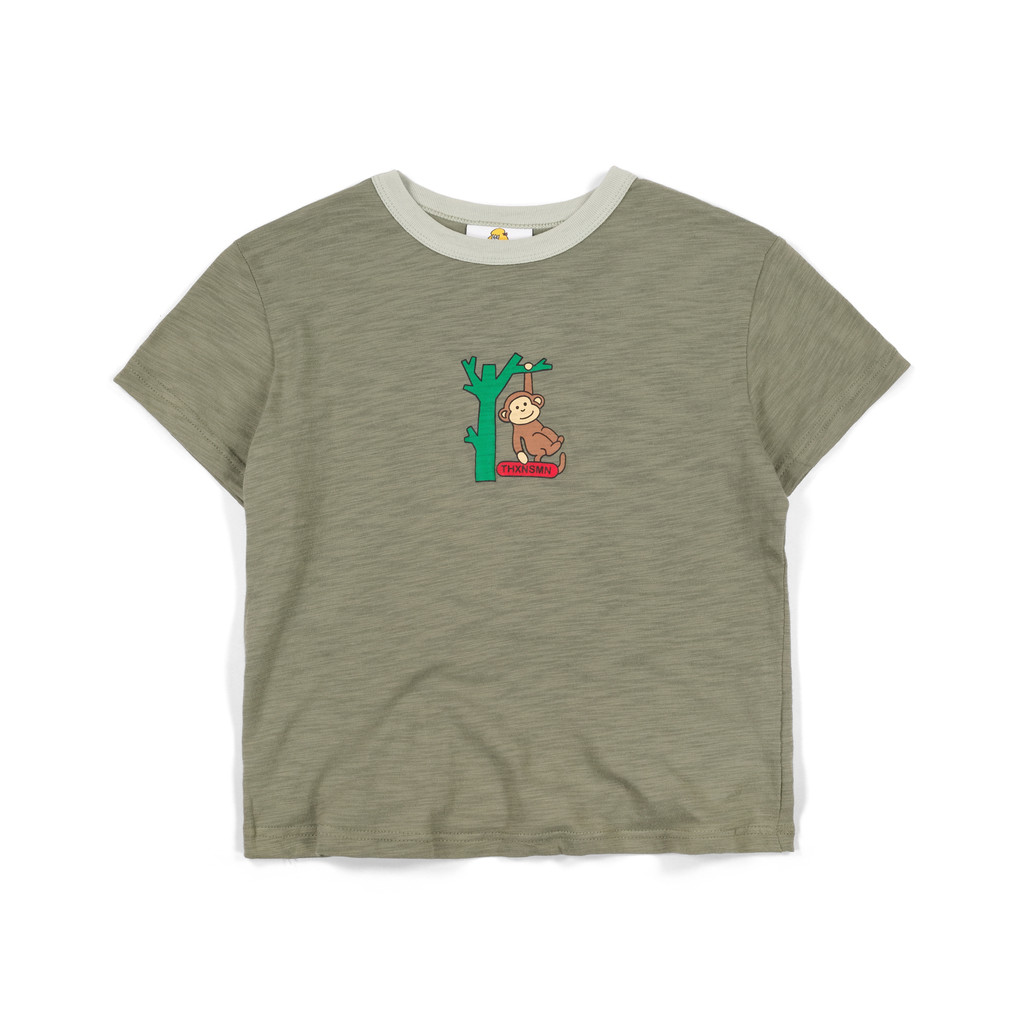 Baby Tee Lucien Green Thanksinsomnia Girls