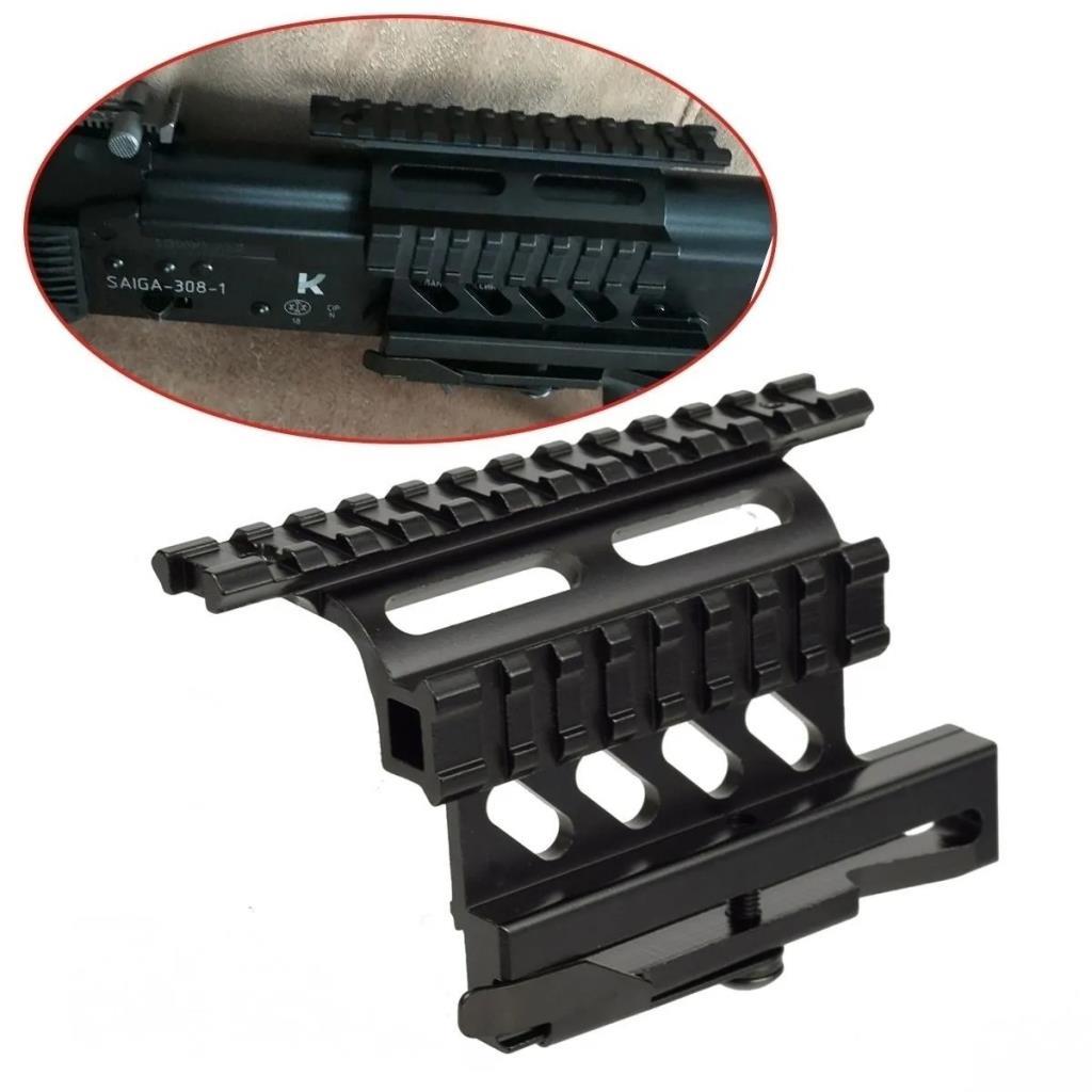 AK47 อุตสาหกรรม AK74 SAIGA เพลงประกอบบอร์ด AK47支架ด้านข้าง Mount Rail原装专业