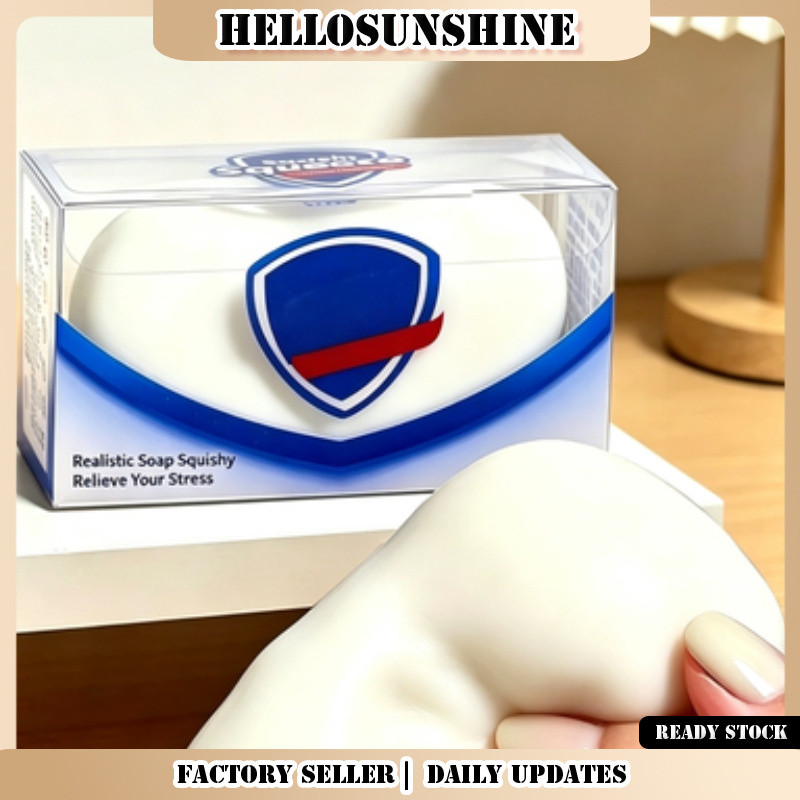 Crunch Soap ASMR Squishy ของเล่นที่น่าสนใจบีบเสียง Fidget ของเล่นความเครียดบรรเทาของเล่นมือ