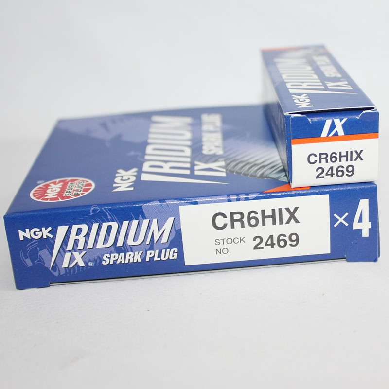 หัวเทียน NGK Iridium CR6HIX เหมาะสําหรับพัดลม V Hegemony V16 Patrol Eagle Saiying Asahi Eagle CR6HSA