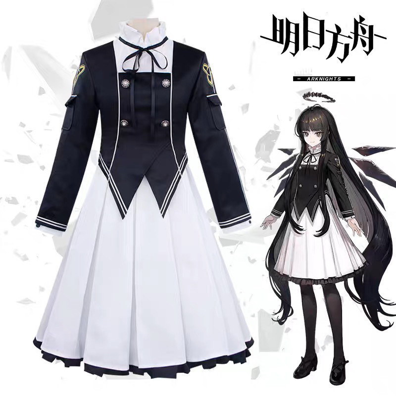 Arknights Virtuoosa คอสเพลย์เครื่องแต่งกาย - หญิงครบชุด IU0M