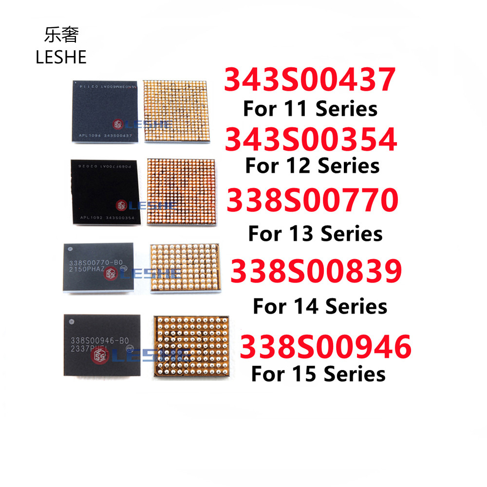 1 ชิ้น-10 ชิ้น 443S00437 338S00770 443S00354 Big Power IC 338S00839 338S00946 ชาร์จ IC สําหรับ iPhon