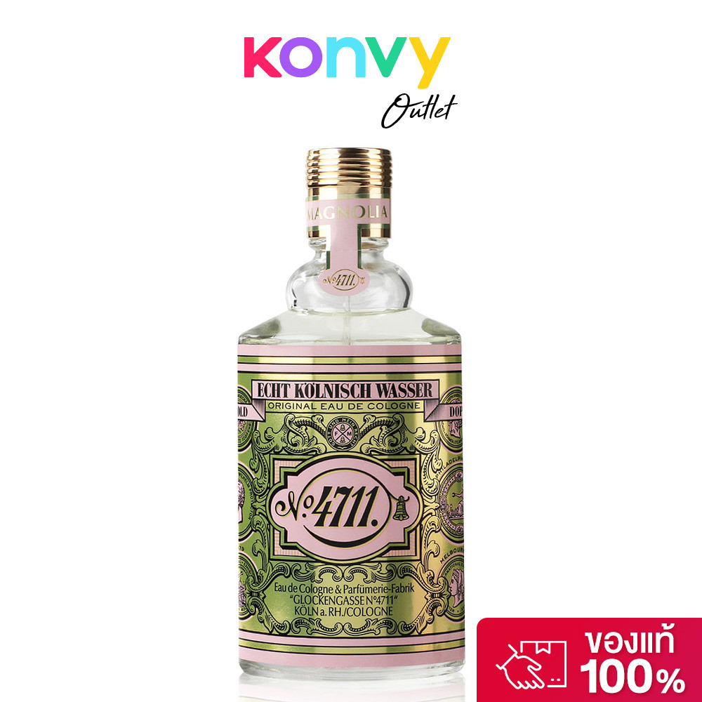 No.4711 Echt Kolnisch Wasser Original Floral Collection Magnolia EDC 100ml น้ำหอมสำหรับผู้หญิง นัมเบ