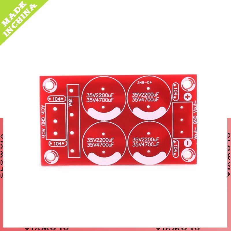 GLO Rectifier Filter Power Supply Board แรงดันไฟฟ้าเชิงลบบวก Dual Power PCB B